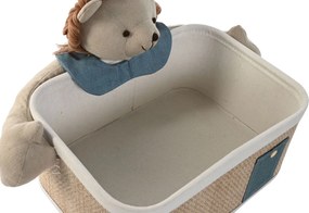 Σετ Καλαθιών Home ESPRIT Πράσινο Φυσικό 40 x 32 x 27 cm 2 Τεμάχια