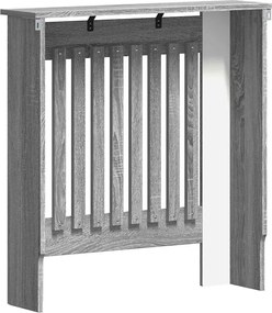 vidaXL Καπάκι Καλοριφέρ Γκρι Sonoma 78 x 19 x 81,5 cm