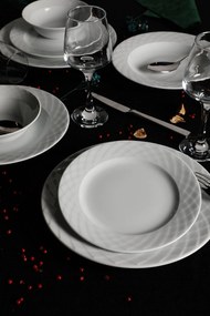Dinner Set (24 Pieces) ALF24Y400 White
