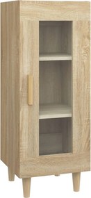 vidaXL Ντουλάπι Sonoma Δρυς 34,5x34x90 εκ. από Επεξεργασμένο Ξύλο