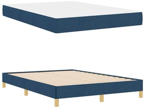 vidaXL Κρεβάτι με ελατήρια Ταμπά, Καφέ 140 x 190 cm