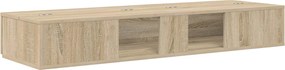 vidaXL Γραφείο Στούντιο Sonoma Δρυς 110 x 40 x 19,5 εκ.