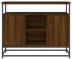 vidaXL Συρταριέρα Καφέ Δρυς 100x35x80 εκ. από Επεξεργασμένο Ξύλο