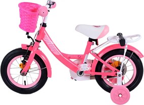 Ashley 12 Inch 21,5 cm Girls Coaster Brake Dark Pink
