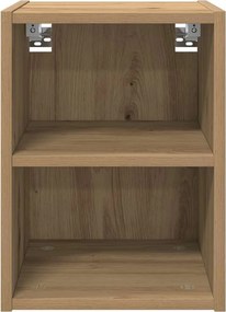 vidaXL Κρεμαστό ντουλάπι Artisan Oak 30 x 29,5 x 40 εκ.