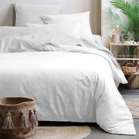 Σεντόνι King Size Με Λάστιχο (180x200+30) S-F Horizon Λευκό