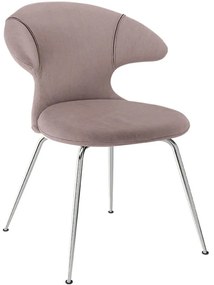 Καρέκλα Τραπεζαρίας Time Flies Horizons S 590-07C5901-2 57x59x83cm Monrose-Chrome Umage Steel,Polyester