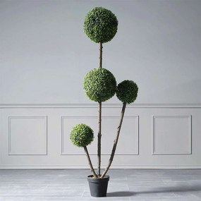 Τεχνητό Φυτό Πύξος 9840-6 45x55x180cm Green Supergreens Πολυαιθυλένιο