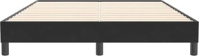 vidaXL Box Spring Κρεβάτι χωρίς στρώμα Μαύρο 140x210 cm Βελούδινο