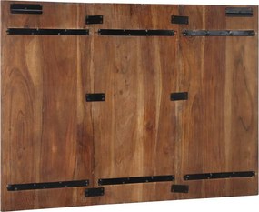 vidaXL κεφαλάρι πολύχρωμο 120 cm από μασίφ ξύλο αναγεννημένο