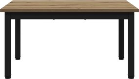 vidaXL Τραπεζάκι σαλονιού Artisan Δρυς 70 x 50 x 36 εκ