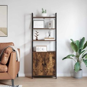 vidaXL Βιβλιοθήκη 6 επιπέδων 60 x 24 x 161 εκ Επεξεργασμένο Ξύλο