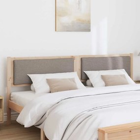 vidaXL Κεφαλάρι Άλλο Καφέ 180 cm Μασίφ ξύλο πεύκου