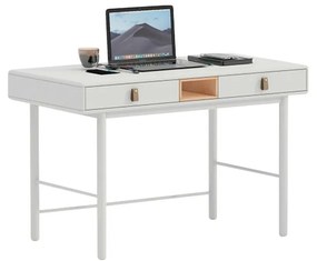 Γραφείο Home ESPRIT Λευκό Φυσικό Πολυουρεθάνιο Ξύλο MDF 120 x 60 x 75 cm