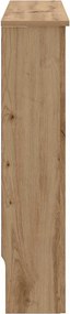 vidaXL Καπάκι Καλοριφέρ Artisan Oak 78 x 19 x 81,5 cm