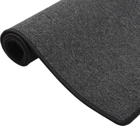vidaXL Χαλί Διάδρομος Ανθρακί 50 x 250 εκ.