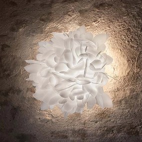 Φωτιστικό Οροφής - Τοίχου Veli Foliage Mini White Decor Slamp Plastic