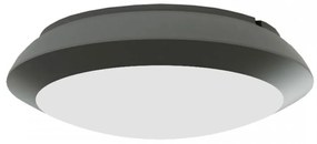 Φωτιστικό Οροφής - Πλαφονιέρα Champlain 80300844 1xE27 9x28,5x28,5cm Anthracite ItLighting