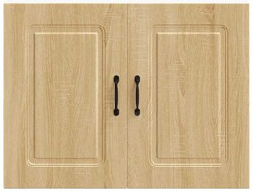 ντουλάπι τοίχου κουζίνας "Kalmar" Sonoma Oak Engineered Wood - Καφέ