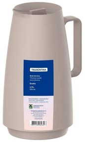 Κανάτα Θερμός Exata TR61636058 500ml Beige Tramontina Glass