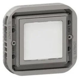 Μηχανισμός Ένδειξης LED Γκρι Στεγανός Plexo 069583L Legrand-069583L-Γκρι 069583L