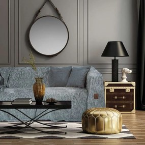 Ριχτάρι 2750 Light Grey Greenwich Polo Club Two-seater 180x250cm Chenille-Πολυέστερ