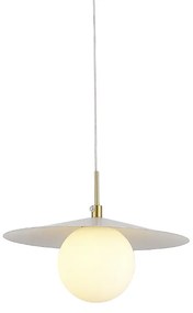 Φωτιστικό Κρεμαστο Aca SUH12WH Λευκό (White)