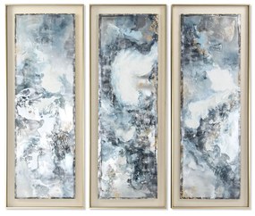 Καμβάς DKD Home Decor πολυστερίνη Καμβάς 53,5 x 5 x 140 cm (3 Τεμάχια)