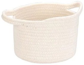Estia Καλάθι Αποθήκευσης Κρεμαστό Blanca 18x18x13cm Λευκό 02-29616