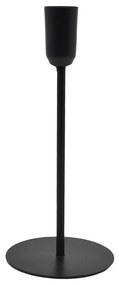 Κηροπήγιο Μεταλλικό Σε Μαύρο Ματ Χρώμα 8x8x18cm