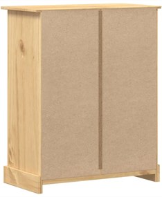 vidaXL Συρταριέρα Corona 92 x 48 x 120 εκ. από Μασίφ Ξύλο Πεύκου