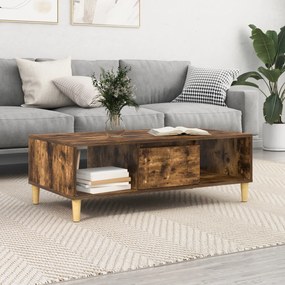 vidaXL Καπνιστή δρυς 103.5 x 60 x 35 εκ Επεξεργασμένο ξύλο