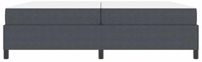 vidaXL Σκελετός Κρεβατιού Σκούρο γκρι 200 x 200 cm Βελούδο