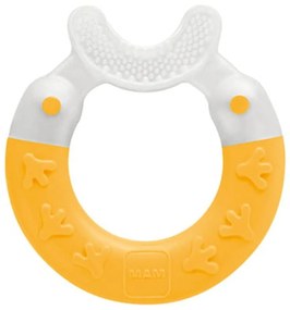 Μασητικό Οδοντοφυΐας Για Τον Καθαρισμό Των Δοντιών Bite &amp; Brush 560G 3+ Μηνών Yellow Mam Σιλικόνη