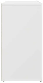 vidaXL Πλαϊνό γραφείο Λευκό 120 x 36 x 69 εκ Επεξεργασμένο ξύλο