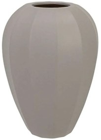 Βάζο Μπόμπα 15-00-22506-25 Φ16x27cm Light Grey Marhome Κεραμικό