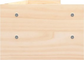 vidaXL Βάση Οθόνης 100x24x16 εκ. από Μασίφ Ξύλο Πεύκου