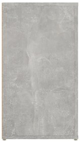 vidaXL Ντουλάπι Γκρι Σκυροδέματος 100x33x59,5 εκ. Επεξεργασμένο Ξύλο