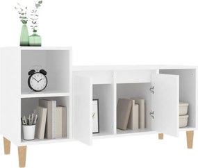 vidaXL Έπιπλο Τηλεόρασης Λευκό 100 x 35 x 55 εκ. Επεξ. Ξύλο