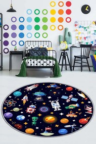 Χαλί Hmnt926 477HFT2174 Multi Conceptum Hypnose 60X60cm Round