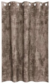 vidaXL Κουρτίνα με κουρτίνες 2 pcs Καπουτσίνο 175 x 140 εκ. Βελούδο