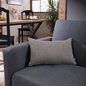 Μαξιλάρι Διακοσμητικό (Με Γέμιση) Kingston 03 Taupe Teoran 30X50 Βαμβάκι-Ακρυλικό