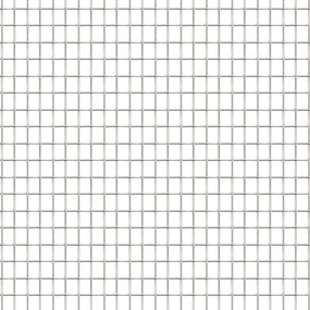 vidaXL Πλέγμα Οθόνης 80 x 2000 cm 18 Mesh Ανοξείδωτο Ατσάλι 201 Ασημί