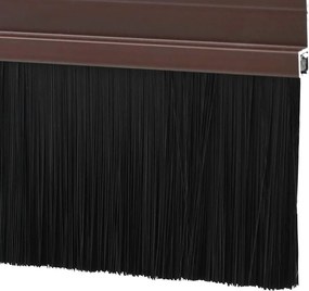 vidaXL Αυτοκόλλητες σφραγίδες πόρτας 2 pcs Καφέ 100 cm