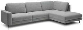 Γωνιακός Καναπές-Κρεβάτι Elentio L 283x83x219cm γκρι BOG8821