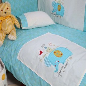 Κουβερλί Βρεφικό 3 Friends Ciel Nef-Nef 90x140cm 100% Cotton