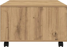 vidaXL Τραπεζάκι Σαλονιού Αρτισιανή Δρυς 60x60x38 εκ. Επεξ. Ξύλο