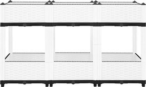 vidaXL Ζαρντινιέρα 120 x 40 x 71 εκ. από Πολυπροπυλένιο