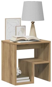 vidaXL Κομοδίνα 2 τεμ. Τεχνίτης Δρυς 40x30x40 εκ. από Επεξεργ. Ξύλο