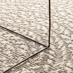 vidaXL Χαλί ZIZUR Κρεμ 150 x 80 cm Πολυπροπυλένιο